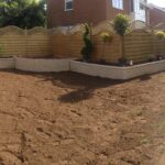 Hard Landscaping and Brick Wall Garden Retainers. General Builders Northampton